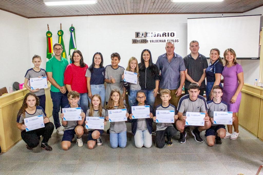 foto do projeto dos vereadores mirins